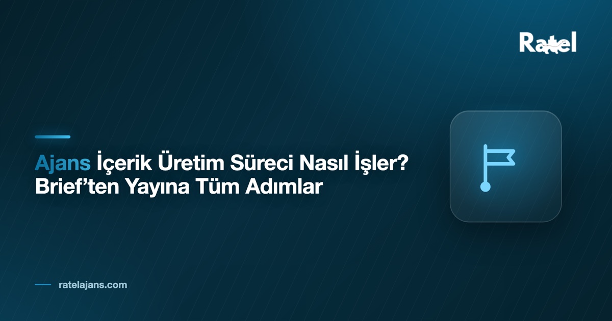 Ajans İçerik Üretim Süreci Nasıl İşler? Brief’ten Yayına Tüm Adımlar