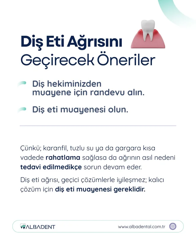 Albadent Diş Kliniği çalışma örneği 1