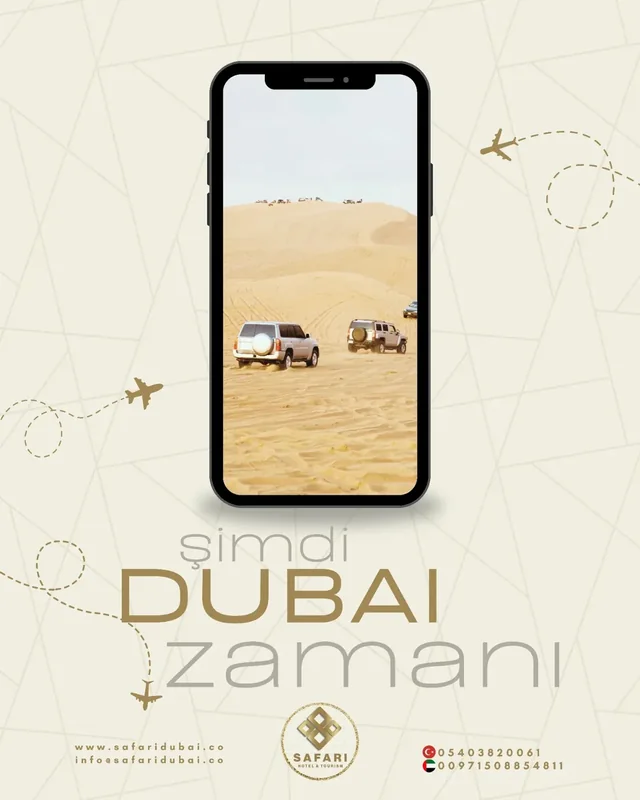 Safari Turizm Dubai çalışma örneği 1