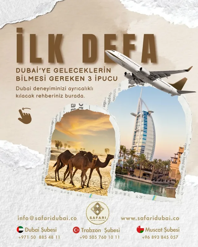 Safari Turizm Dubai çalışma örneği 3