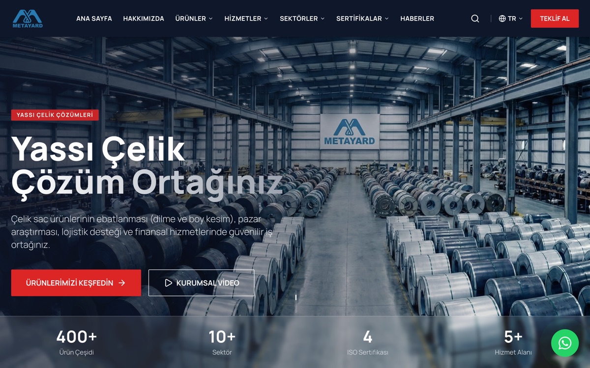 Metayard web sitesi